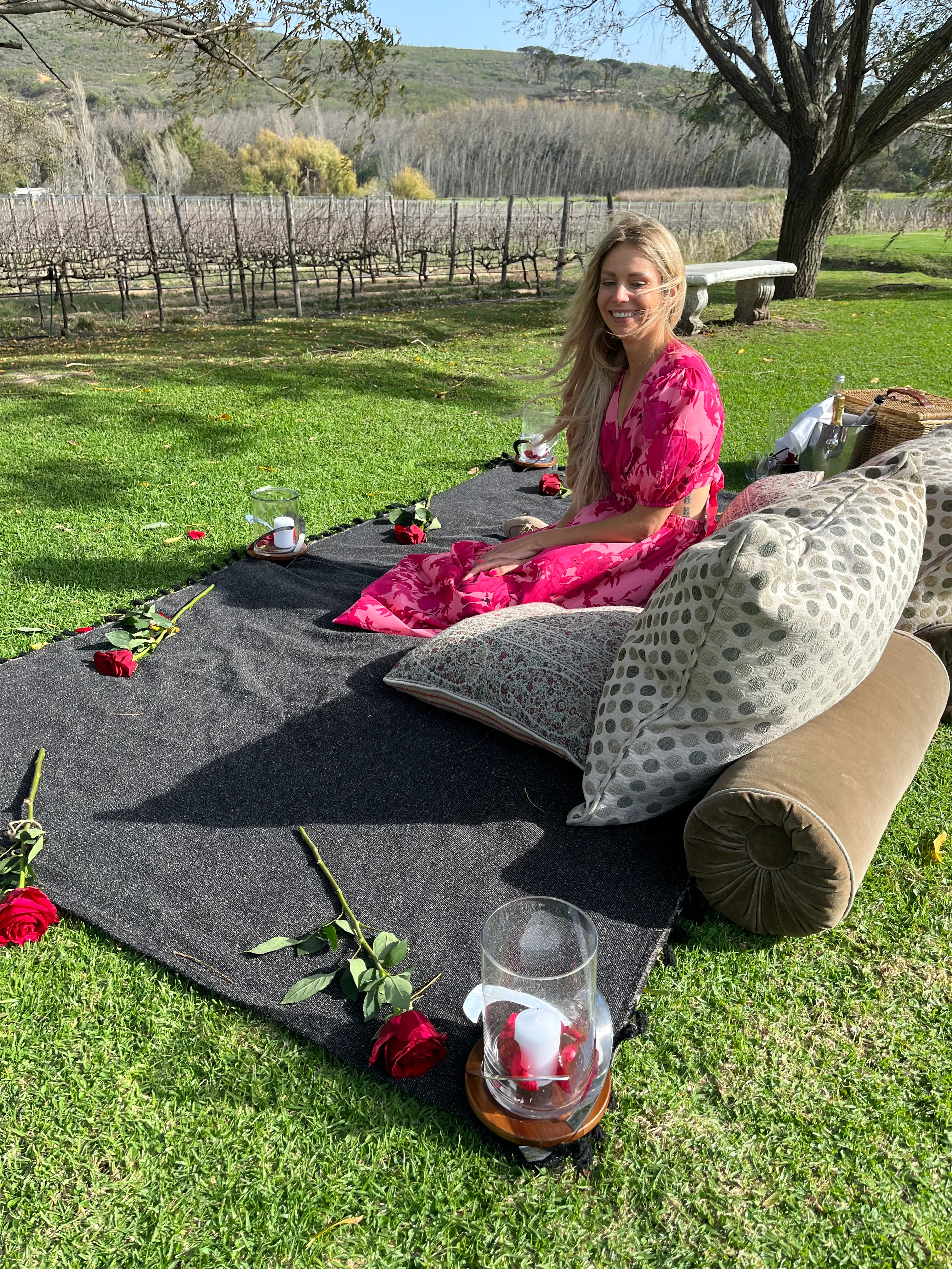 Het aanzoek in de wijngaarden